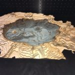 Crater Lake Relief Sculpture - Image 3