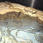 Crater Lake Relief Sculpture - Image 2